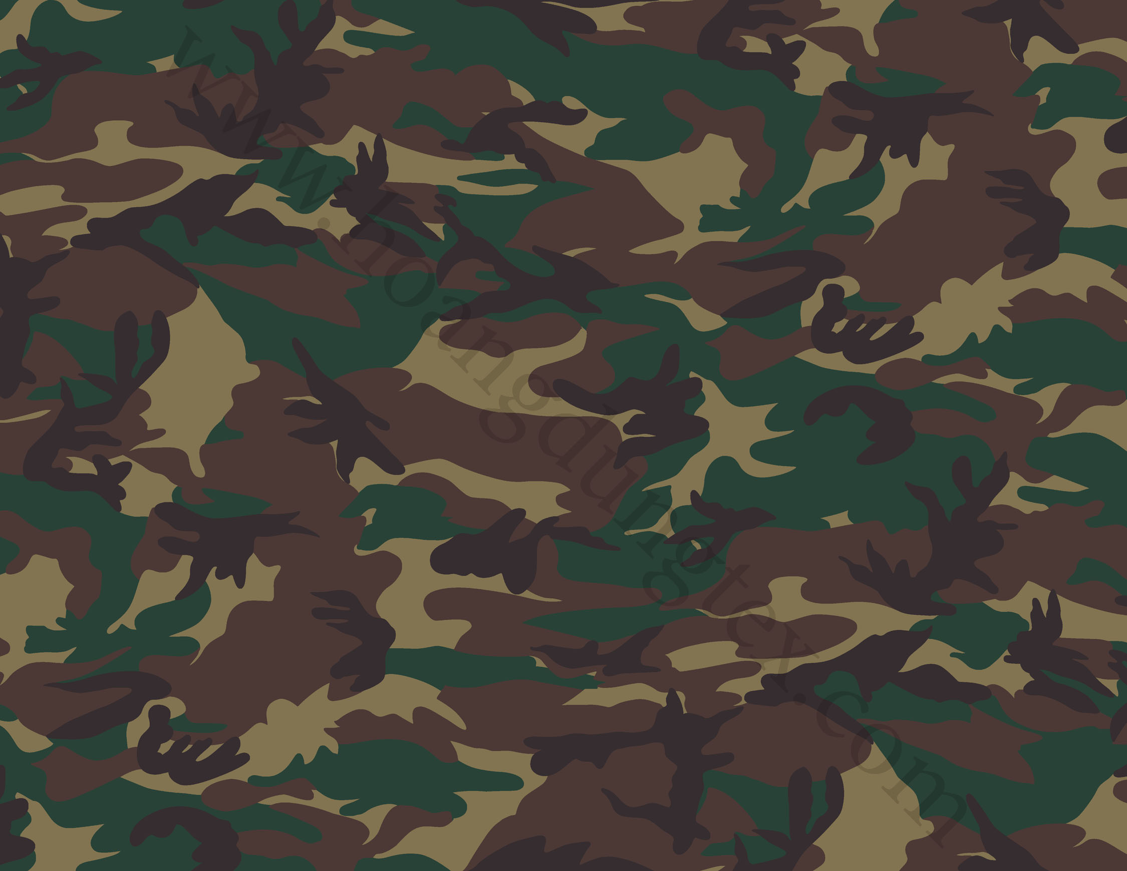 HD107 Camouflage Canvas
